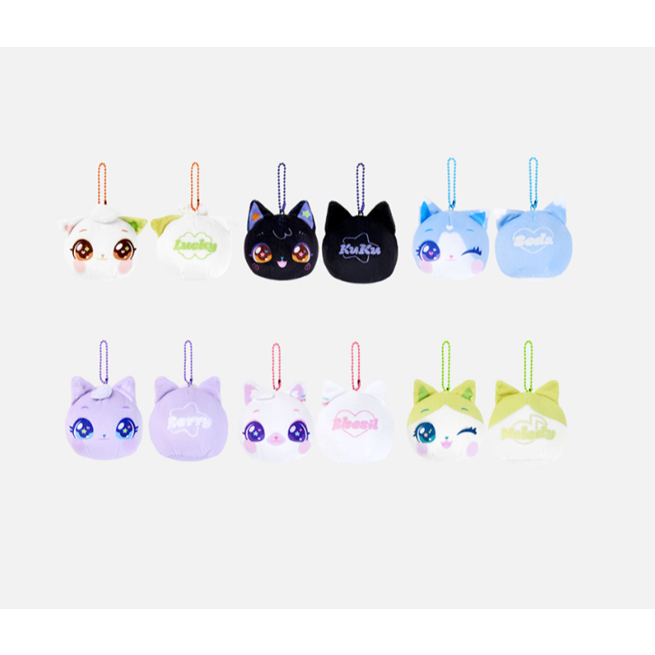 WISHCAT X NCT WISH - STRESS BALL KEYRING