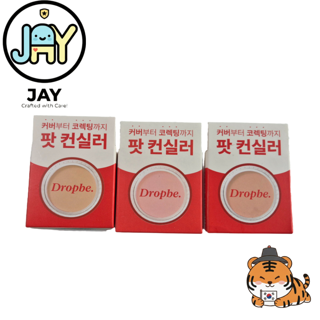 [Dropbe] Kem Che Khuyết Điểm Nồi - 3 Tùy Chọn Bóng, Vỏ Điểm Hoàn Thiện Mờ Mềm