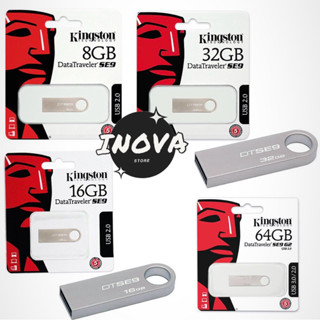 USB Kingston DTSE9H - Đủ loại dung lượng - Độ bền cao - USB 2.0 - Vỏ kim loại chắc chắn - Có kháng nước.