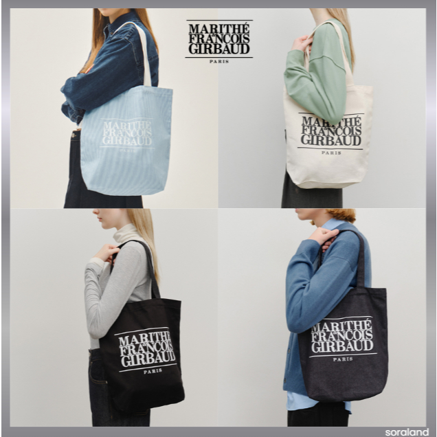 [MARITHE FRANCOIS GIRBAUD] TÚI LOGO CLASSIC ECO 4 màu
