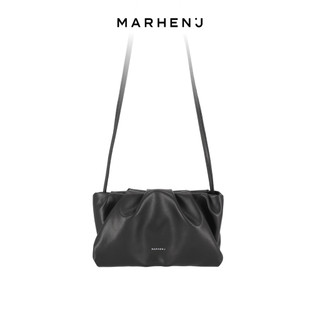 Túi cầm tay đeo chéo MARHEN.J Sabrina Mini Khóa Dây Kéo chất liệu Nhẹ Sang Trọng  - Yến Mạch / Đen