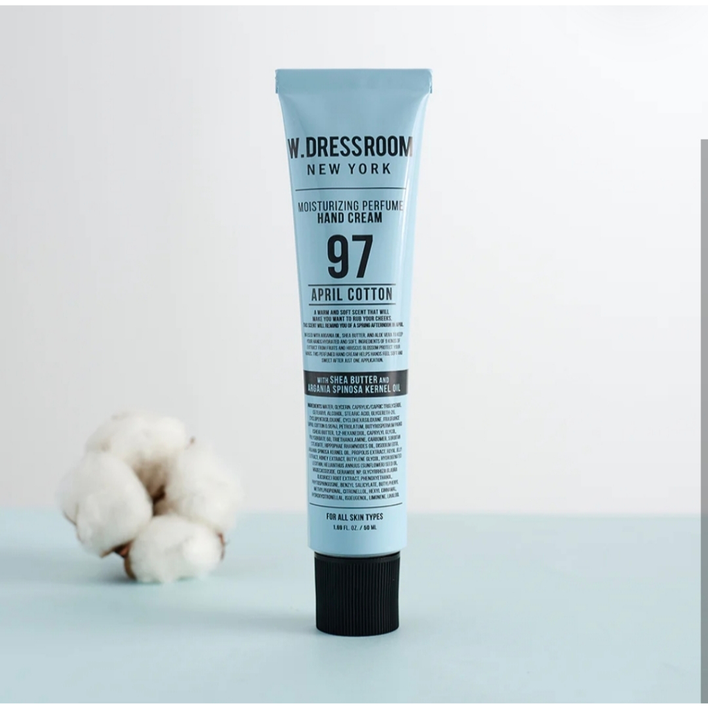 Kem dưỡng ẩm tay W.DRESSROOM No.97 April Cotton