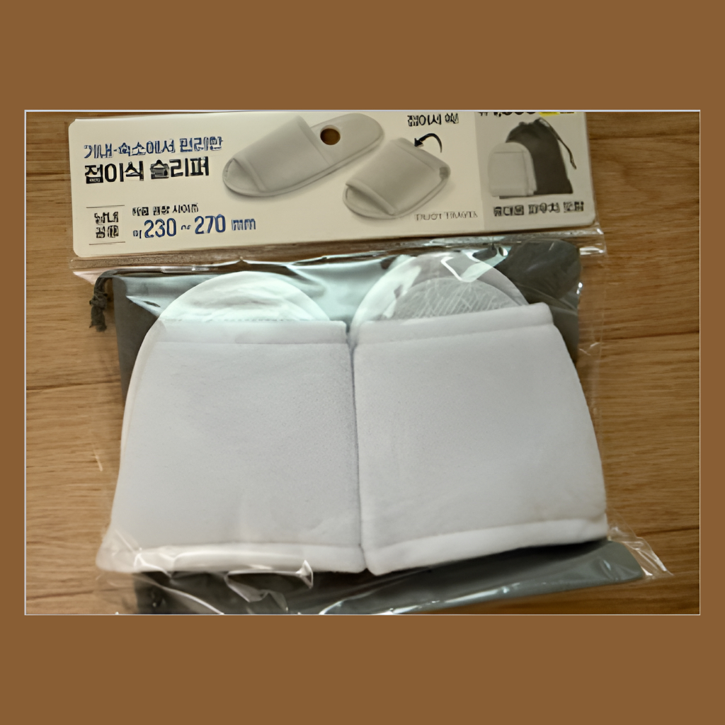 Dép du lịch có thể gập lại DAISO Unisex