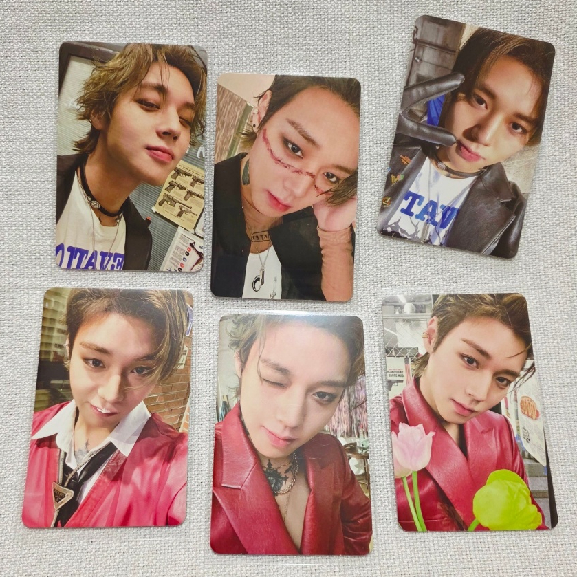 Park Jihoon Trống hoặc Đen Veiled Ver Photocard | Thẻ sưu tập đích thực