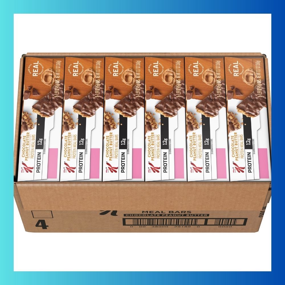 Kellogg 's Energy Bar K và Protein Bar K Healthy Snack Series