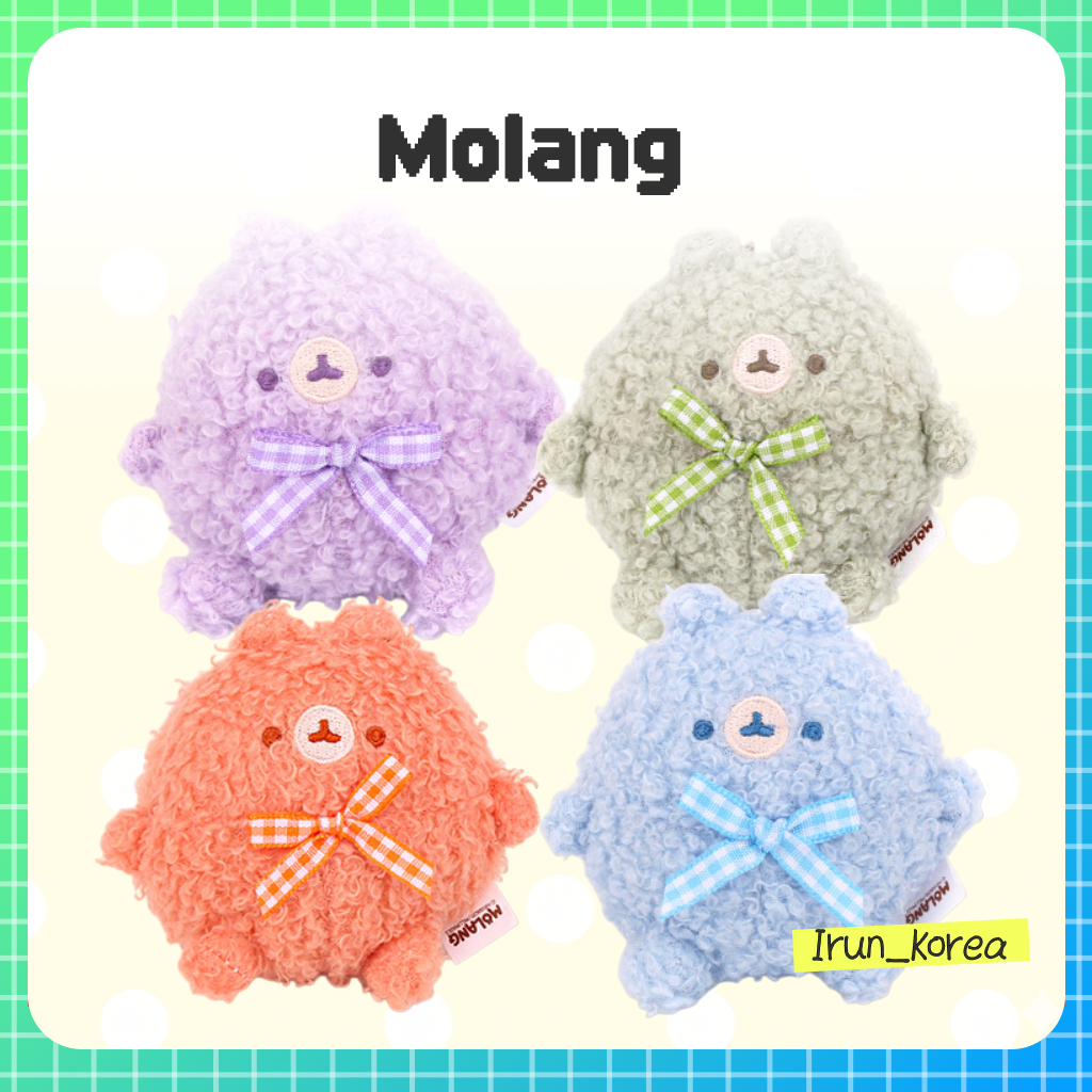 [MOLANG] Móc khóa sang trọng Molang Color 4 màu