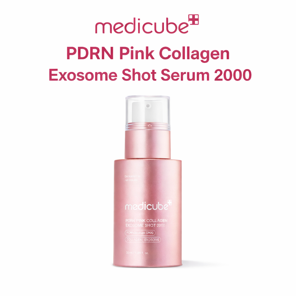 [medicube] PDRN Pink Collagen Exosome Shot Serum 2000, 30ml