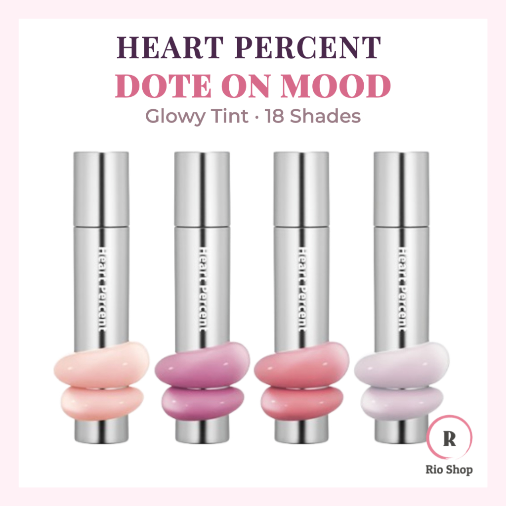 Heart Percent Dote On Mood One Way Glowy Tint – 18 Sắc thái