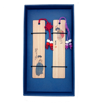 Tranh đánh dấu bằng gỗ truyền thống Hàn Quốc Shin Yun-bok | In UV | Quà lưu niệm Hàn Quốc