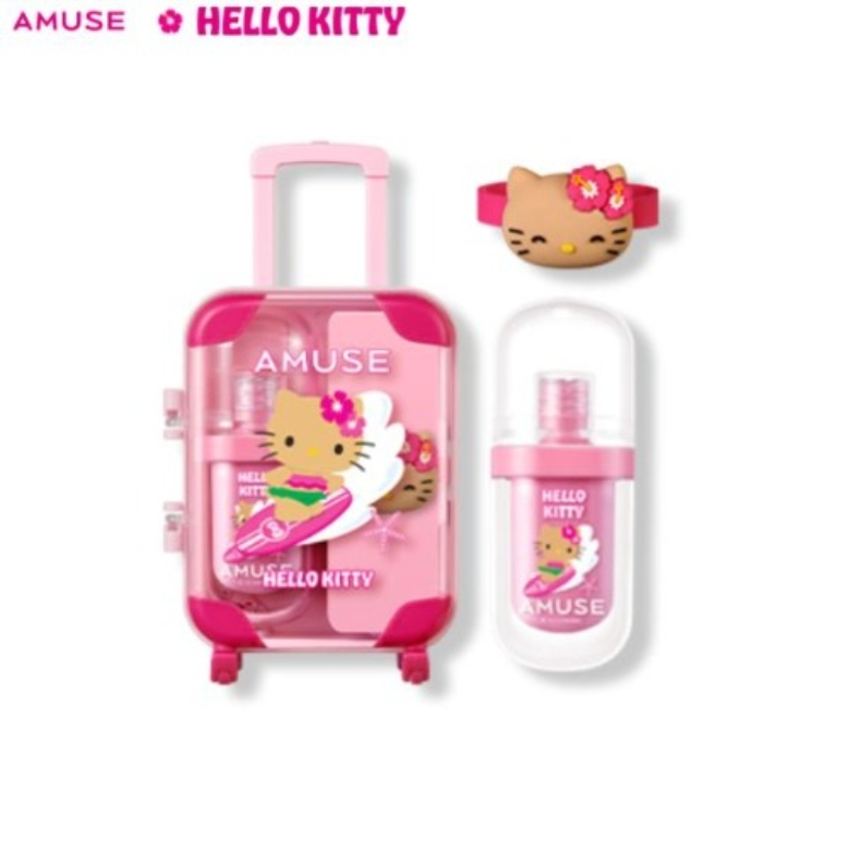 Bộ hành lý AMUSE Jel-Fit Tint 2items [AMUSE x Tanning Hello Kitty] [Số lượng có hạn]