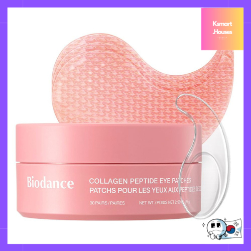 Miếng dán mắt BIODANCE Collagen Peptide 30 đôi (60 Đếm)