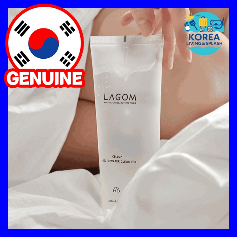 Sữa rửa mặt dạng Gel Lagom Cellup 220ml Sữa rửa mặt có độ pH thấp Sữa rửa mặt hàng ngày nhẹ nhàng ch