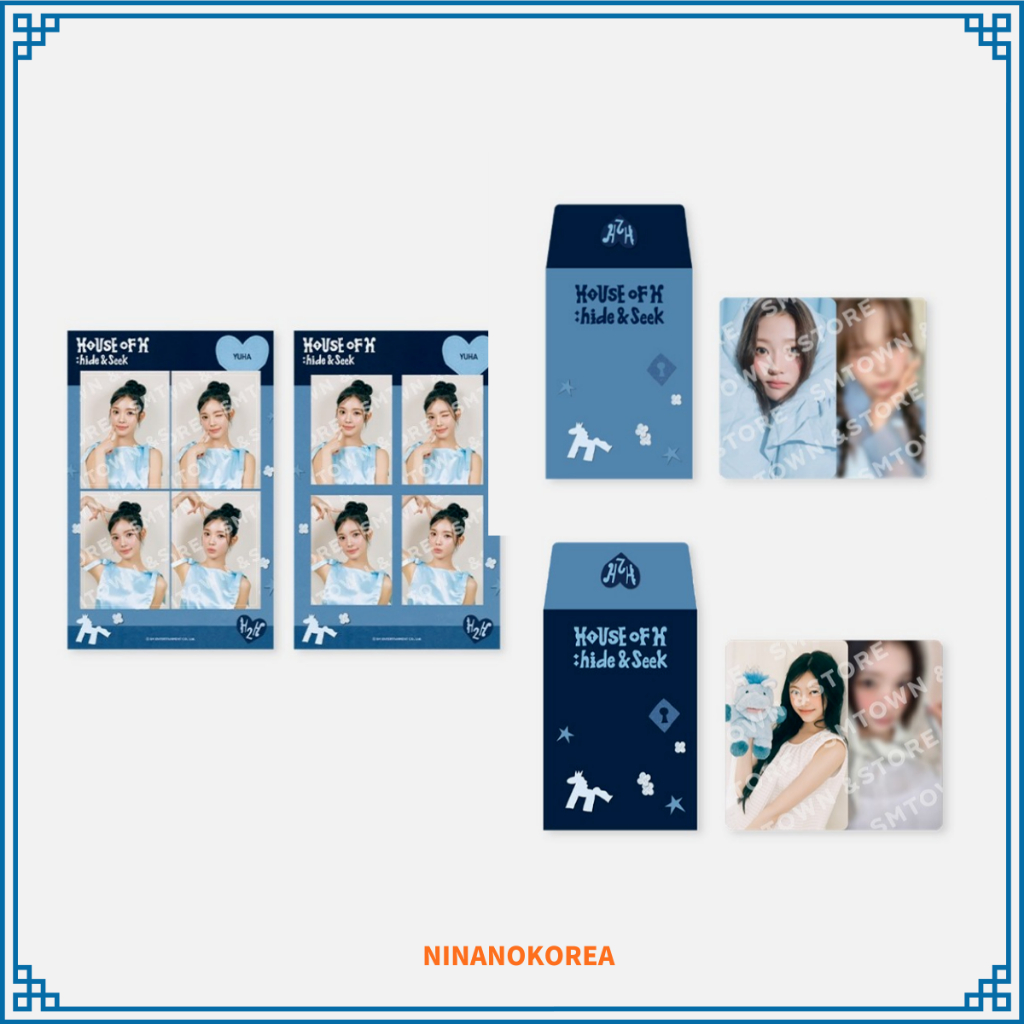 Hearts2Hearts 2026 SM ARTIST SEASON'S GREETINGS [4CUT PHOTO SET/ RANDOM TRADING CARD]