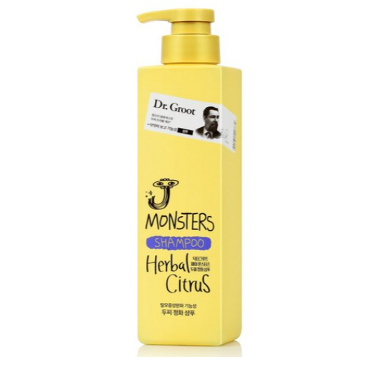 DR.GROOT J MONSTERS SCALP LÀM SẠCH SHAMPOO HERBAL CITRUS 385ML