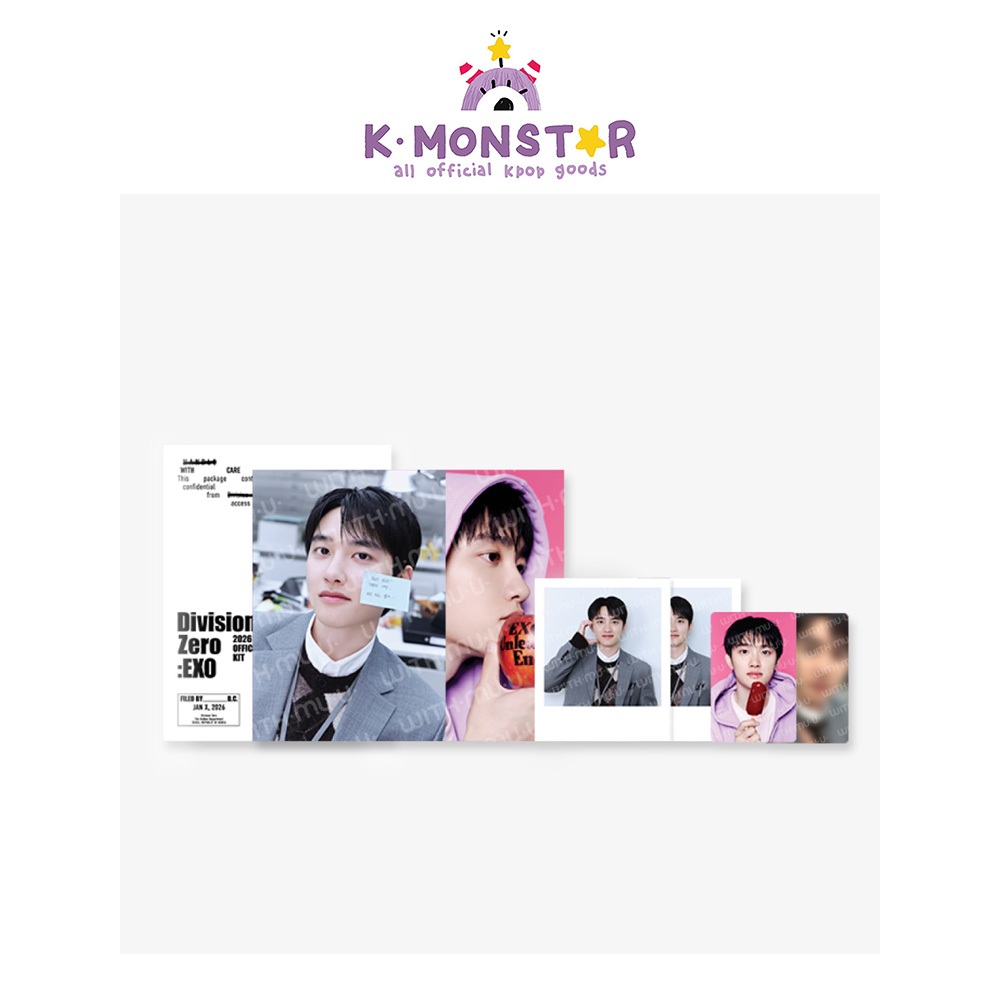 EXO 2026 SM ARTIST SEASONS GREETINGS OFFICIAL MD PHOTO PACK