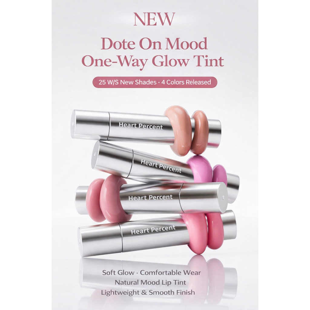 Heart Percent Dote On Mood One Way Glow Tint