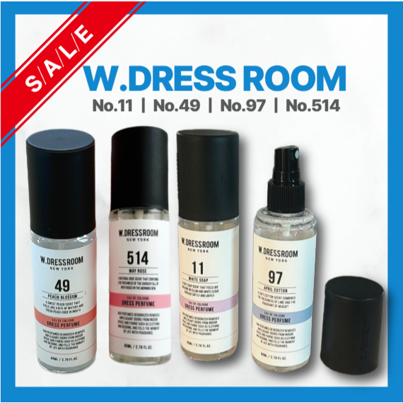 W Dressroom Fabric Perfume 80ml 1+1 / Nước Hoa Vải W.DRESSROOM 80ml 1 + 1
