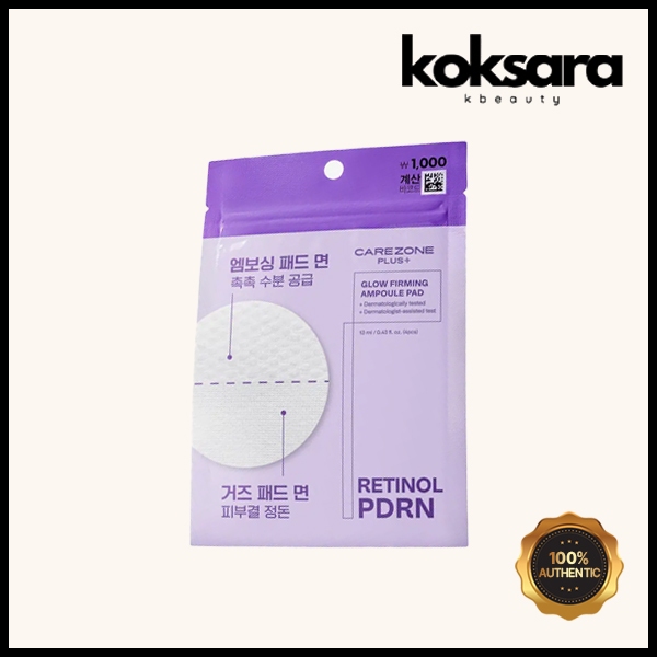 Carezone Plus Radiance Firming Ampoule Pad 4 Sheets