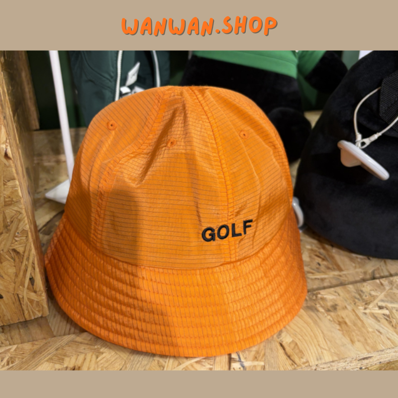 Mũ Bucket Golden Bear Nylon Nhăn Có Thể Điều Chỉnh (Jungle Hat)