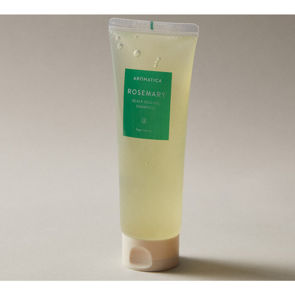 [Aromatica]  Dầu gội thuần chay ngăn rụng tóc  Aromatica Rosemarry  Scalp Scaling Shampoo, 180ml