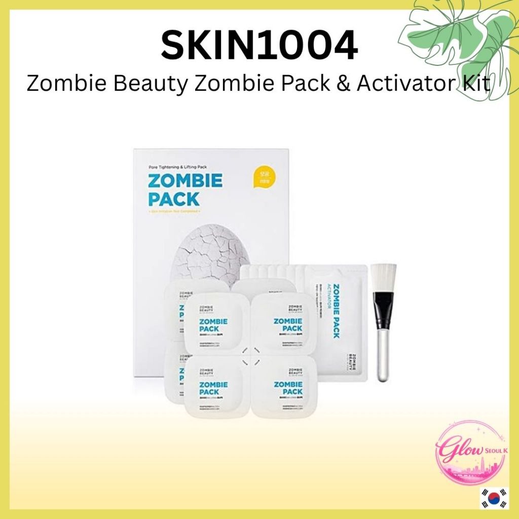 [SKIN1004] Zombie Beauty Zombie Pack & Activator Kit Mặt Nạ Zombie Se Khít Lỗ Chân Lông Nâng Cơ Làm 