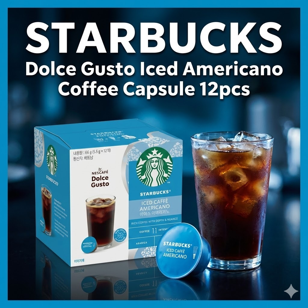 Viên nang cà phê Starbucks Dolce Gusto Iced Americano 12 chiếc