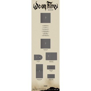 &TEAM - [ WE ON FIRE ] 3RD EP (SOLO Ver.)