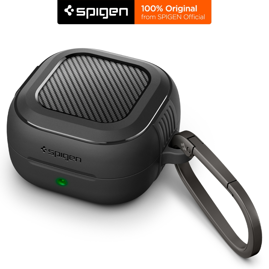 Ốp Lưng Galaxy Buds 4 Pro 4 Buds 3 FE 3 Pro 3 Rugged Armor Spigen - Bển Bỉ Vượt Trội