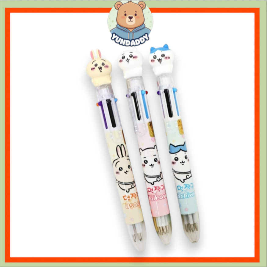 [CHIIKAWA] Hình 6 Màu Bút (Chiikawa / Usagi / Hachiware)