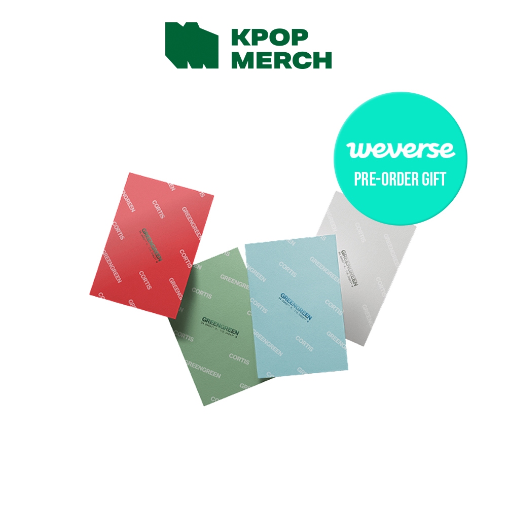 (Weverse POB) CORTIS - The 2nd EP [GREENGREEN]_Weverse Album ver.
