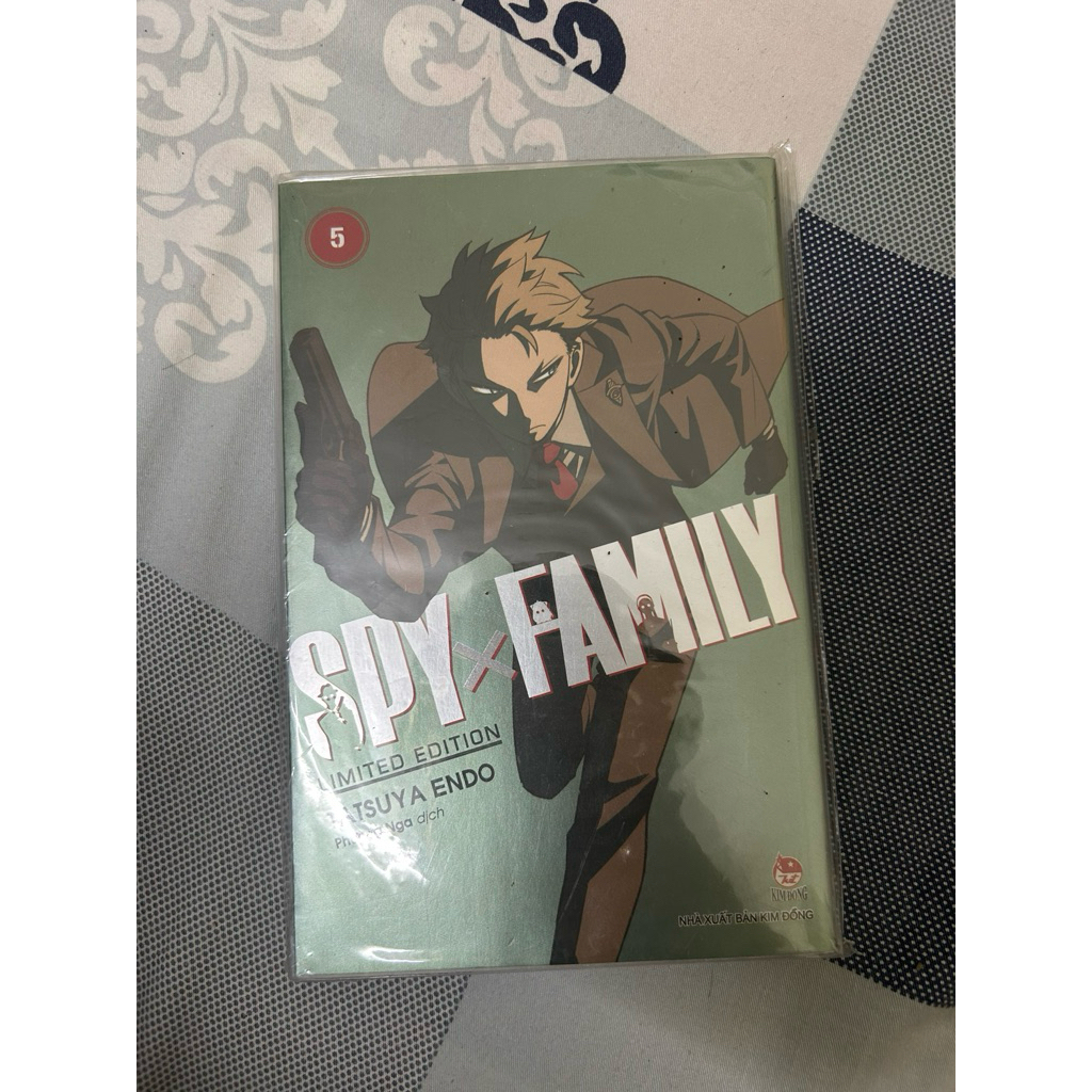 Spyxfamily tập 5 bản limited