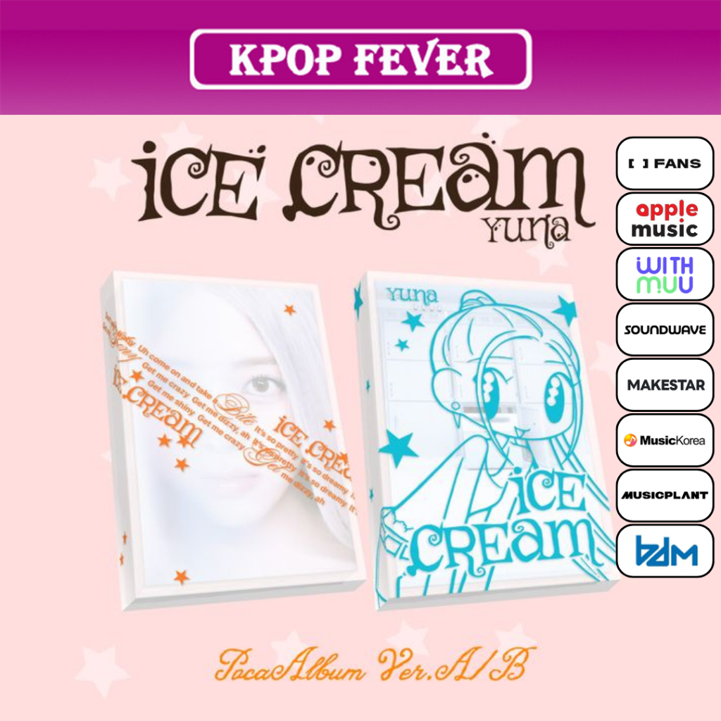 ITZY YUNA [Ice Cream] 1st Album / POCAALBUM Ver
