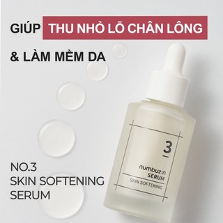 numbuzin No.3 Serum làm mềm & mịn da 50ml