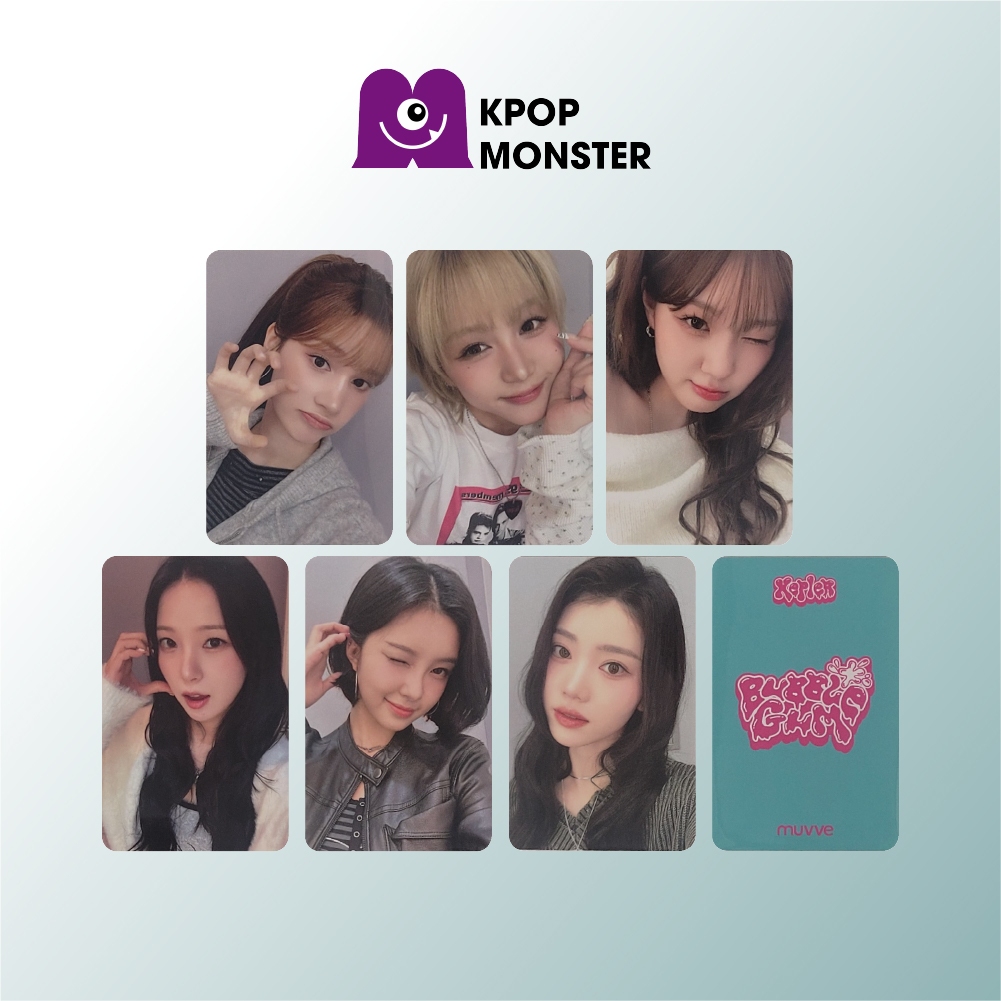 [Kep1er] Mini Album thứ 7 'Bubble Gum' / MUVVE Relay Call sự kiện Photocard (gãi nhỏ)