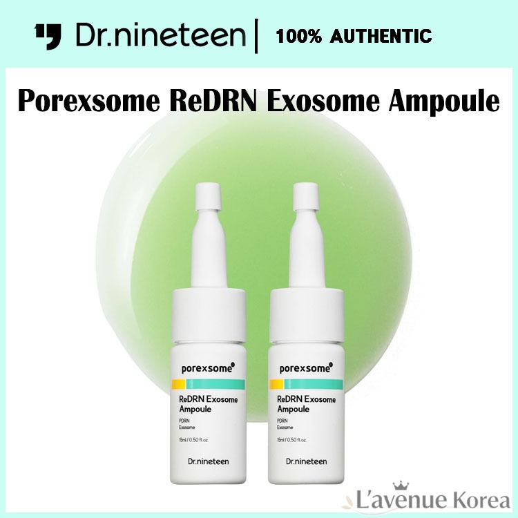 [DR.NINETEEN] ✨Porexsome ReDRN Exosome Ampoule✨ - 15ml x 2 chiếc