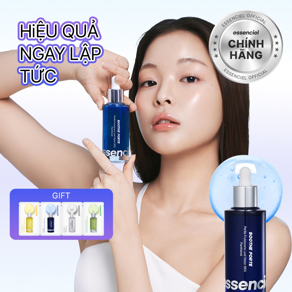 [Essenciel Chính Hãng] Serum Lá Tía Tô Soothe Forte – Giảm Đỏ, Làm Dịu Da Nhạy Cảm, Phục Hồi & Dưỡng