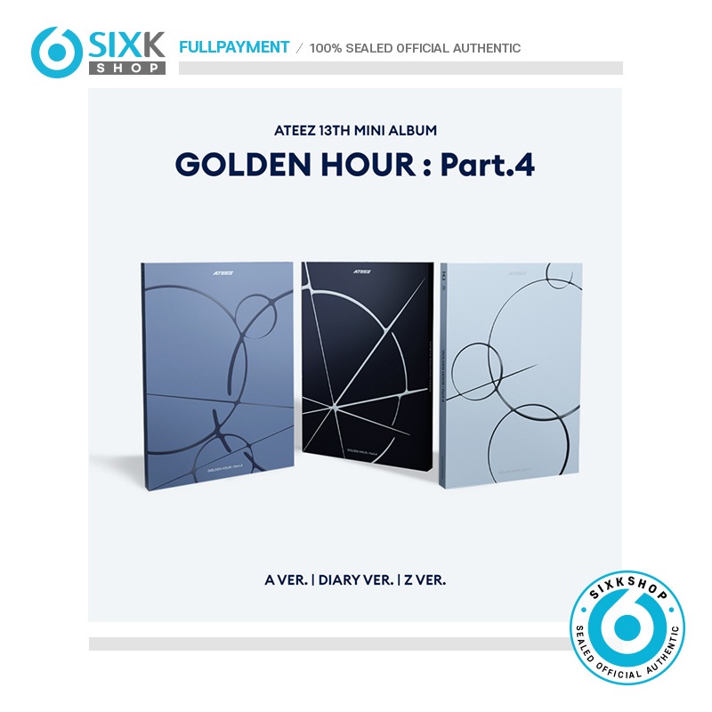ATEEZ 13th Mini Album GOLDEN HOUR : Part.4