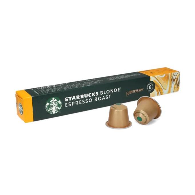 Starbucks Blonde Espresso Roast Starbucks của Nespresso® 10 quả