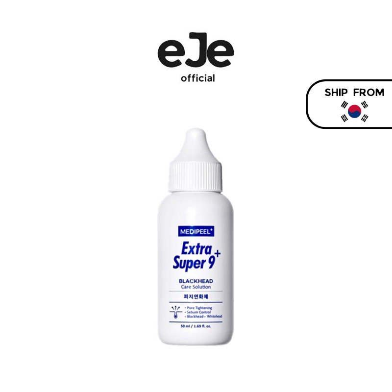 [MEDIPEEL] Dung dịch chăm sóc mụn đầu đen Extra Super 9 Plus 2.0 50ml