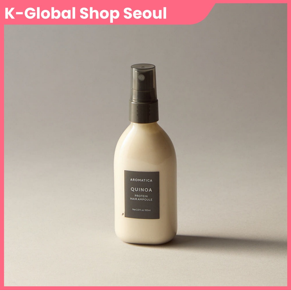AROMATICA Quinoa Protein Hair Ampoule 100ml Vegan Protein Dưỡng ẩm Chăm sóc tóc