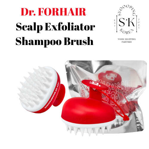 [Dr FORHAIR Korea] * Nâng cấp MỚI * Bàn chải dầu gội tẩy tế bào chết da đầu Dr FORHAIR