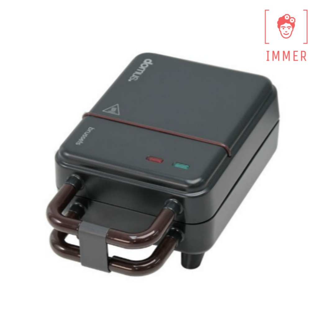 Domus Brussels Waffle Maker Sandwich Maker Croiffle Maker KitchenAppliance HomeCafe BrusselsWaffleMa