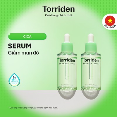 [Torriden Chính hãng] [SET] Serum BALANCEFUL CICA, 50ml+50ml