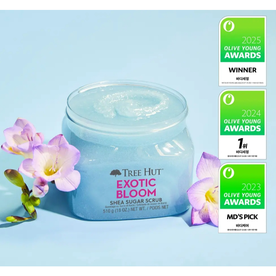 [Tree Hut] Shea Sugar Scrub 510g (9 NĂM SỐ 1 BODY SCRUB – THE ORIGINAL BESTSELLER)