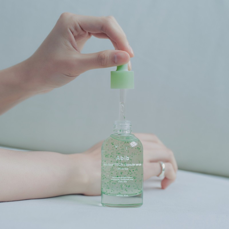 [Abib] Heartleaf TECA Capsule Serum Calming Drop 50ml [Làm dịu và làm mát tức thì [Giảm đỏ nhanh chó