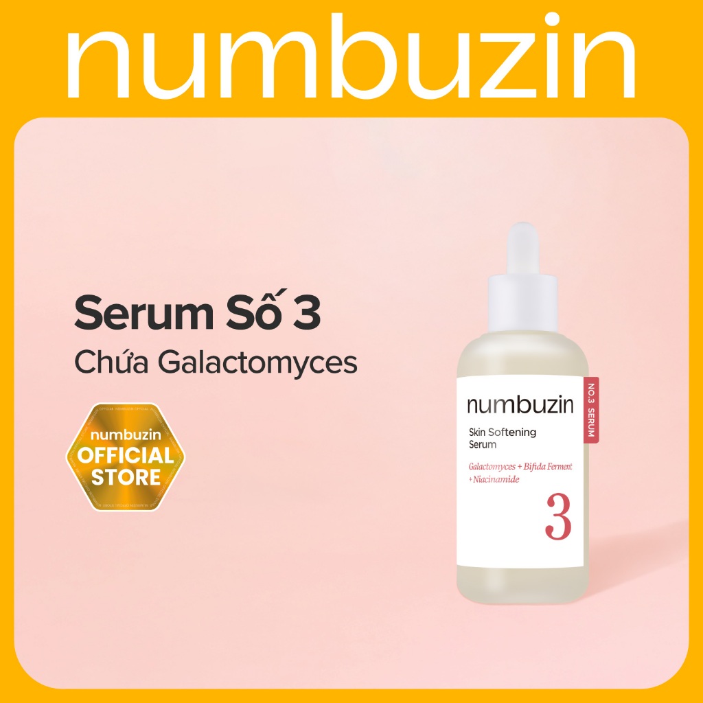 numbuzin No.3 Serum làm mềm & mịn da 50ml