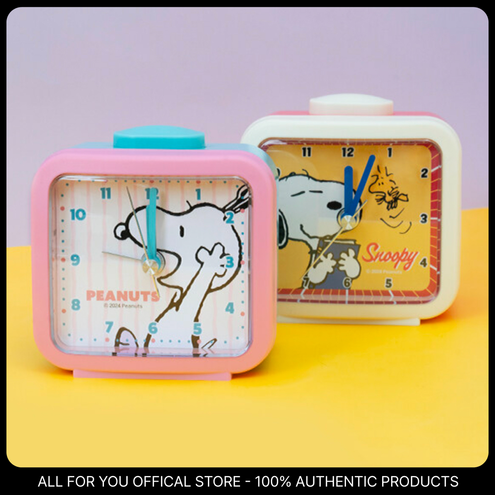 [PANUTS] Đồng hồ để bàn Snoopy Retro