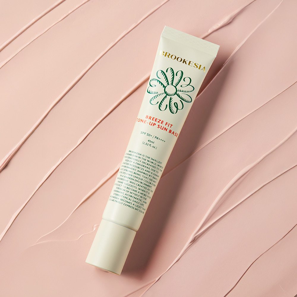 [Brookesia] Breeze Fit Tone-Up Sun Base SPF50 + PA + + + + Vegan Tone Up Sunscreen Makeup Base Brigh