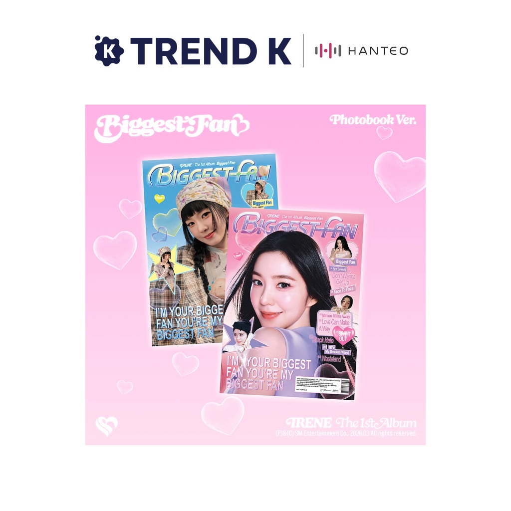 IRENE (Red Velvet) - 1st Album [Biggest Fan] (Photobook Ver.)