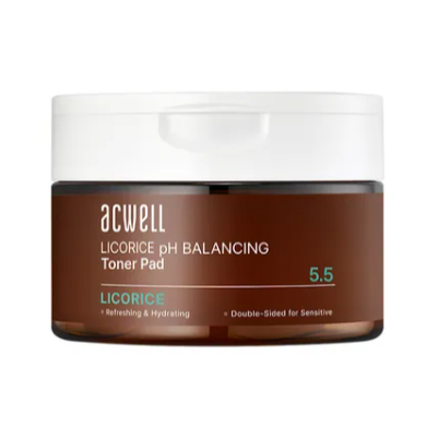 Acwell Licorice pH Balancing Toner Pad 70p